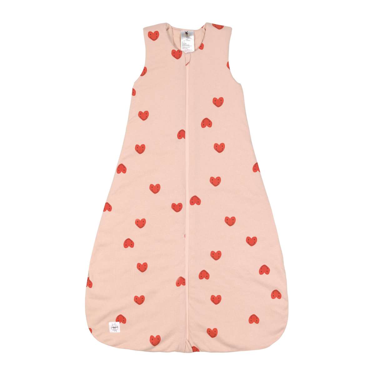 Gigoteuse Bébé - Coeur, pêche rose (Lassig)