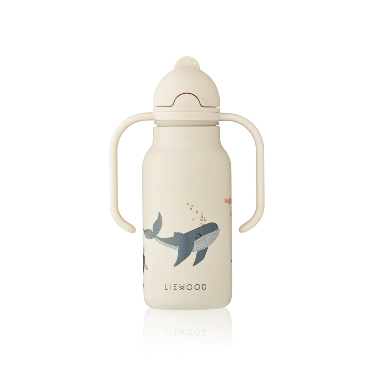 GOURDE EN ACIER KIMMIE 250 ML SEA CREATURE / SANDY( Liewood)