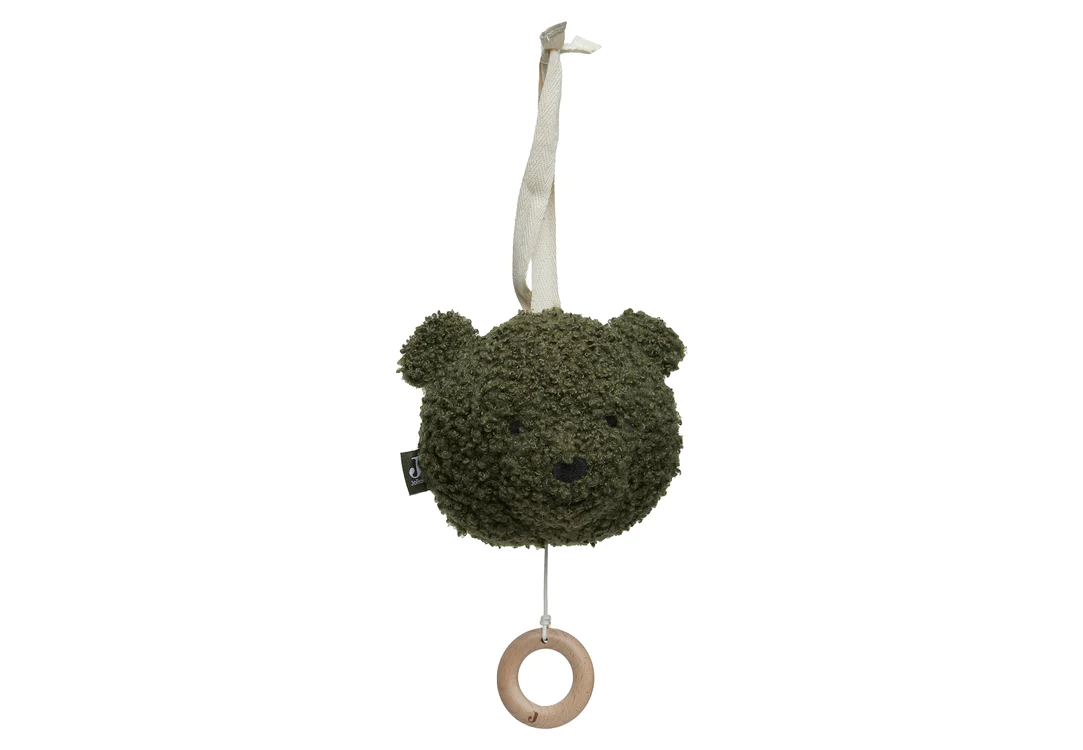 Peluche Musicale Teddy Bear - Leaf Green (Jollein)