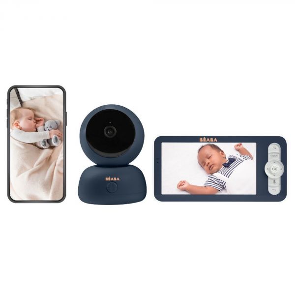 ECOUTE BÉBÉ VIDÉO ZEN PREMIUM NIGHT-BLUE  (Béaba)