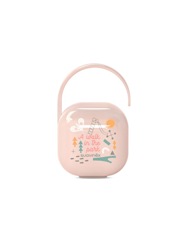 Boite à tutute -Rose- (Suavinex)