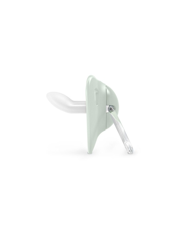 SX - DREAMS - SOOTHER - SILI. - FLAT - 0/6M - BLUE DUO (Suavinex) – Image 2