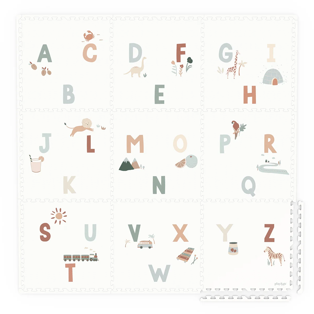 Tapis puzzle 3 en 1 Alphabet (Play and Go)