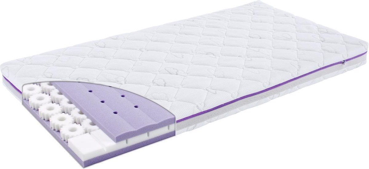 Matelas pour lit de bébé Waterfall 70 X 140cm (Traumeland)