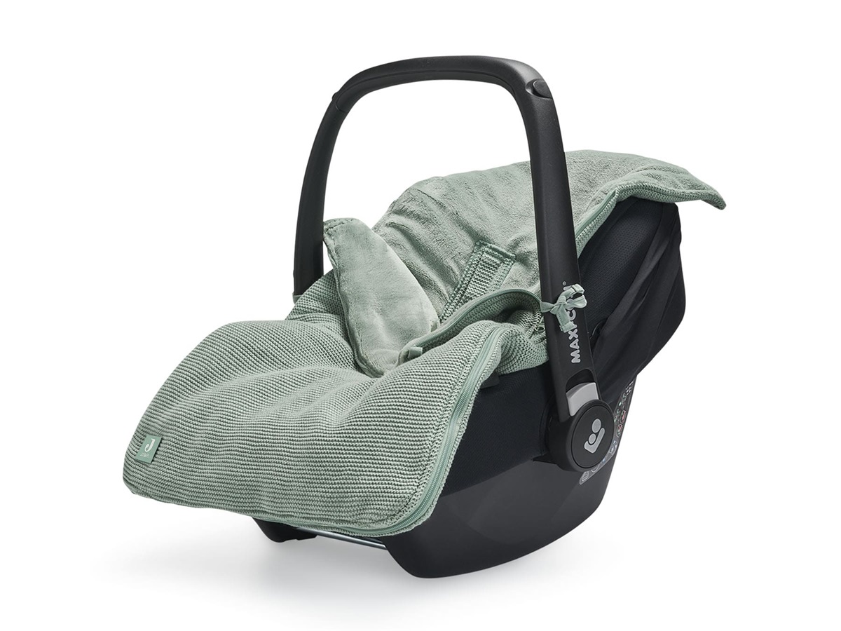 Nid d'Ange pour Siège Auto Poussette - Basic Knit - Forest Green (Jollein)