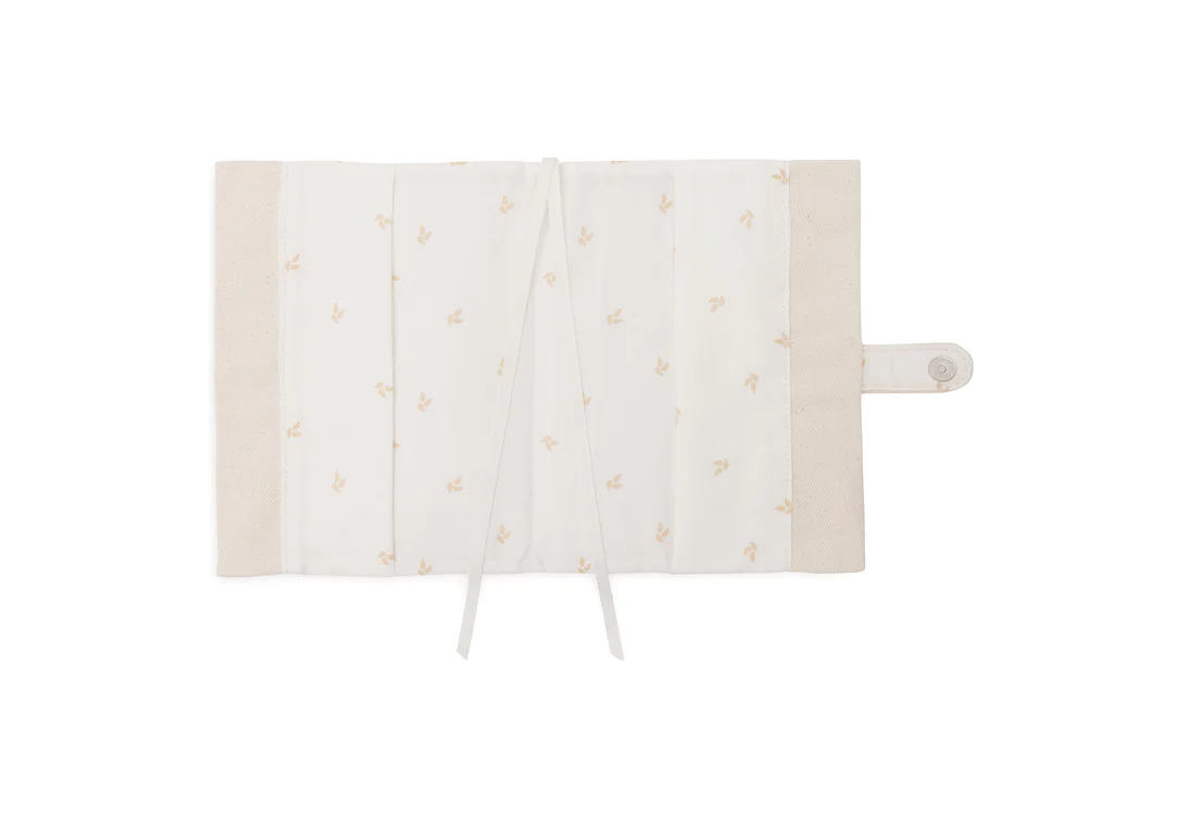 Protège de carnet de santé 23x17cm Twill - Natural (Jollein) – Image 2