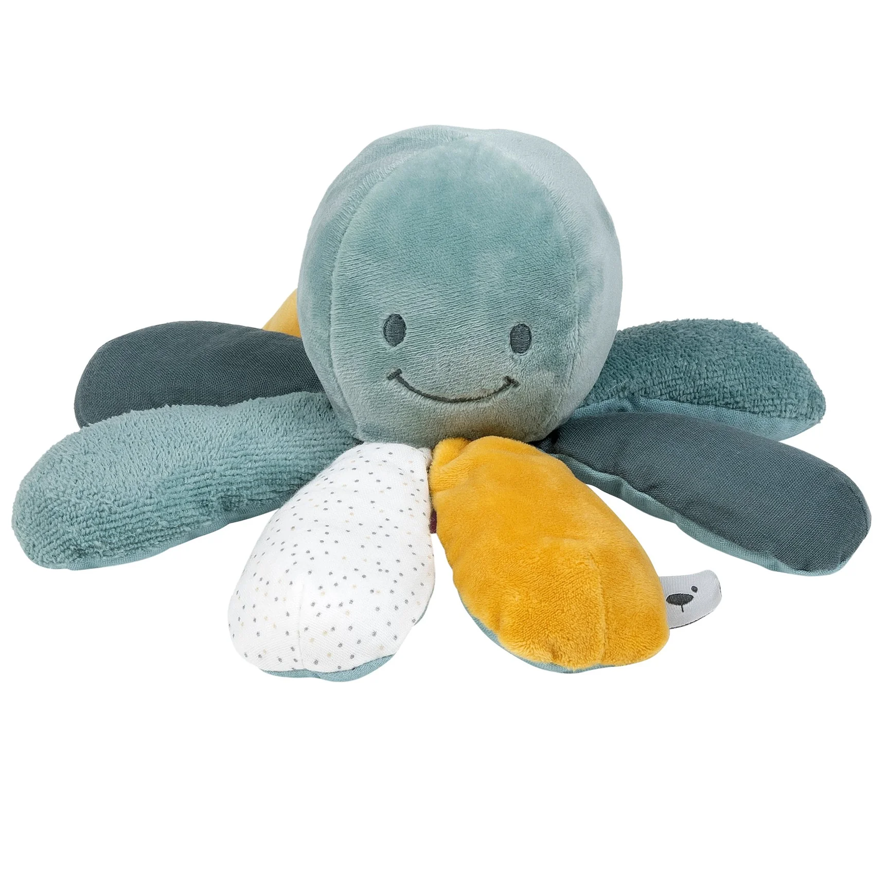 Doudou d'Activité Poulpe Pieuvre Lapidou (Nattou)