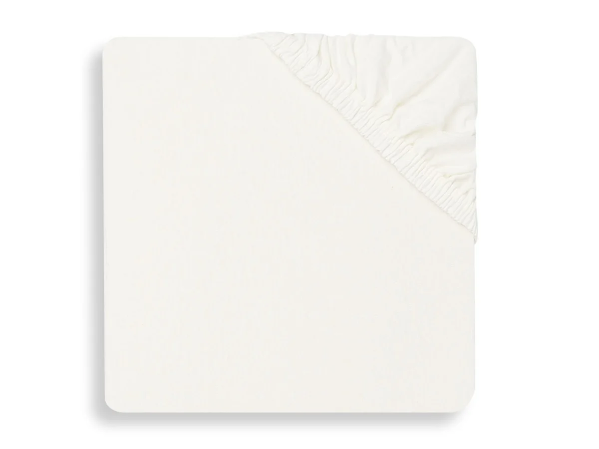 Drap-housse Jersey 60x120cm Ivory (Jollein)