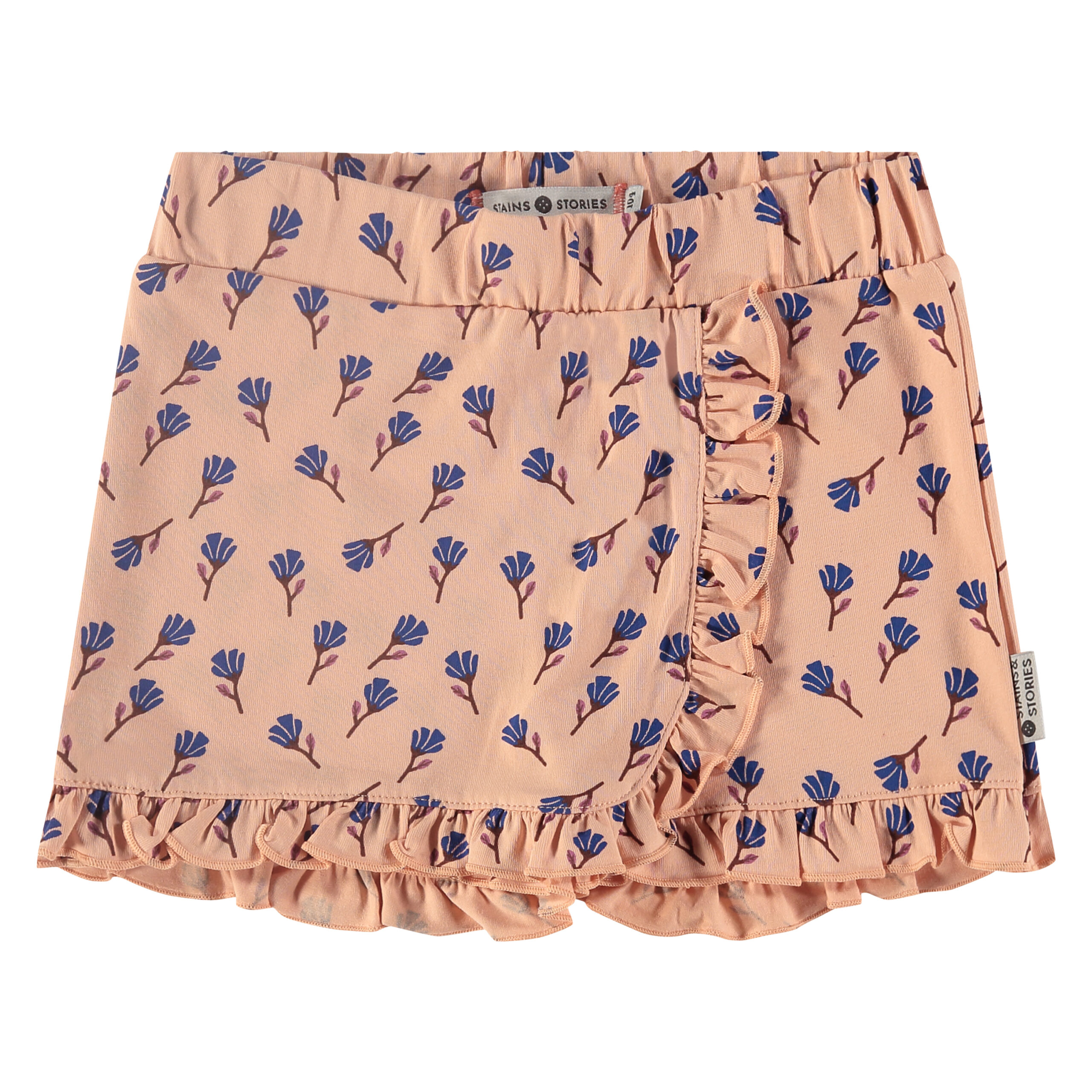 Jupe short Saumon  SS24 (Stains Stories)