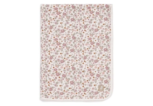 Couverture Berceau Jersey 75x100cm Retro Flowers (Jollein)