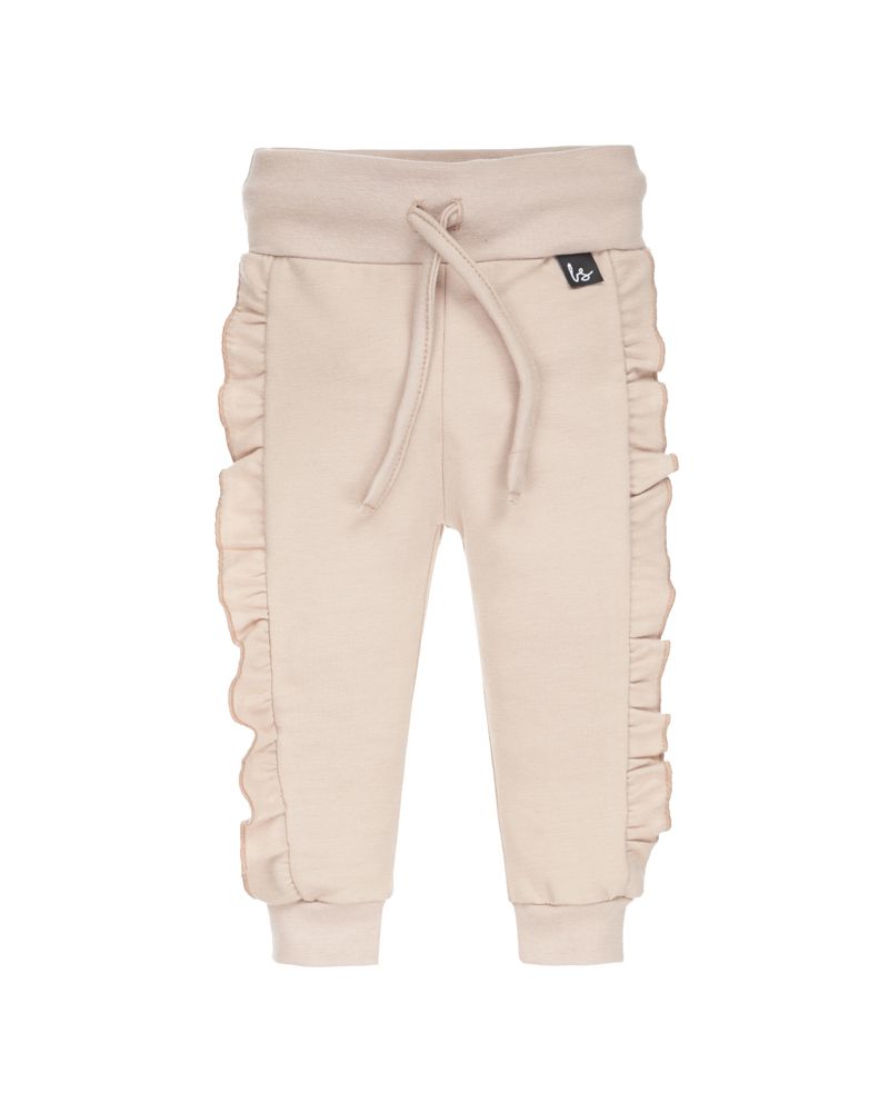 Ruffle jogger soft beige SS24 (Babystyling)