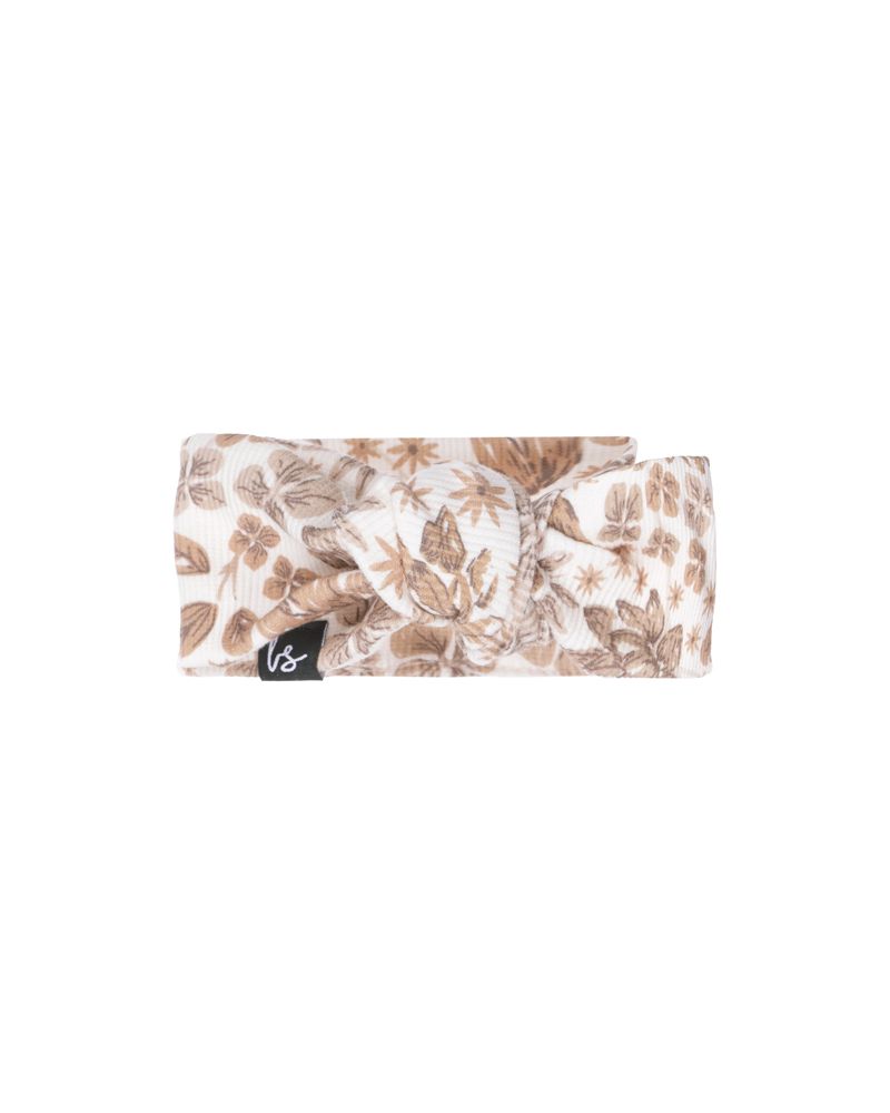 Bandeau bebe Ivy flowers rib SS24 (Babystyling)