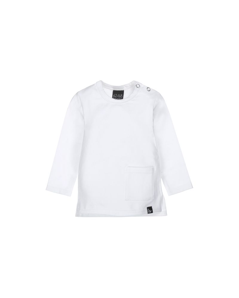 T-Shirt Blanc poche  SS24 (Babystyling)
