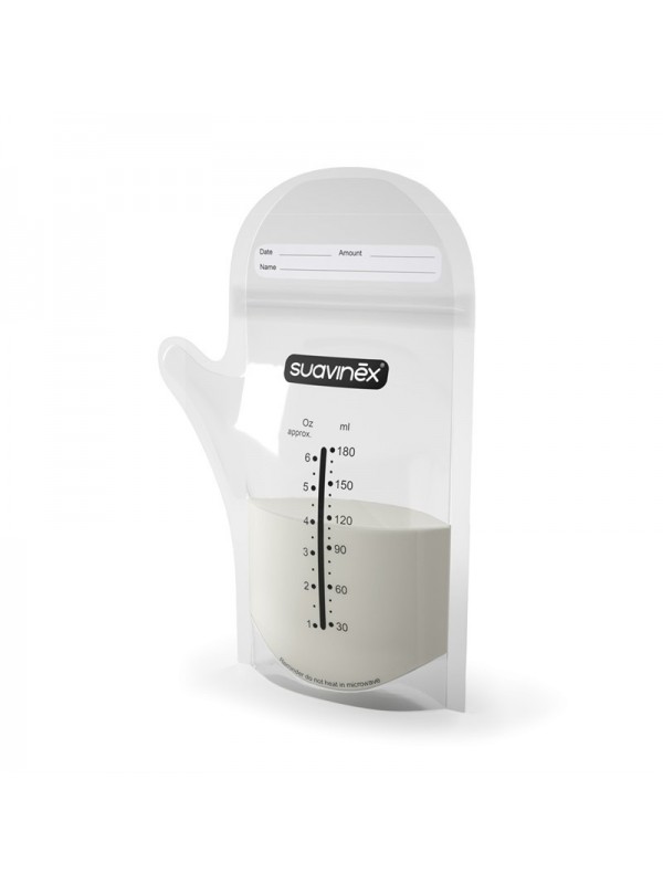 Sachets de conservation lait maternel -pack 25- (Suavinex)
