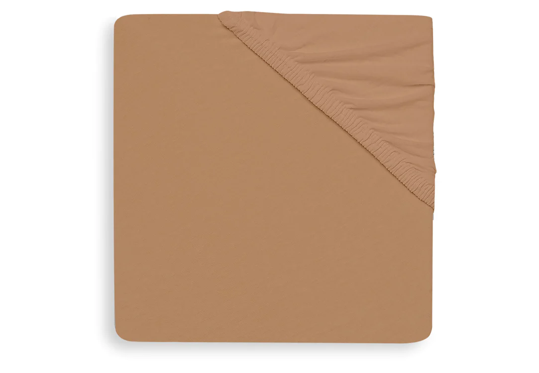 Drap-housse Jersey 40/50 x 80/90cm - Biscuit (Jollein)