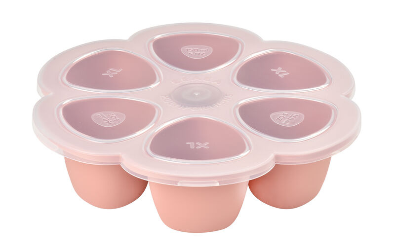 Multiportions silicone 6x150 ml Pink (Béaba)