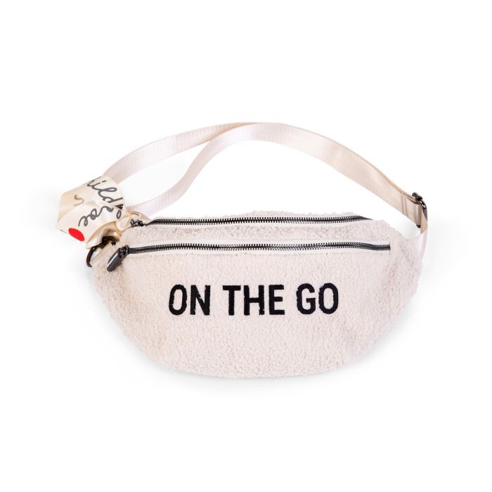 BANANA BAG ON THE GO SAC DE HANCHE - TEDDY ECRU (Childhome)