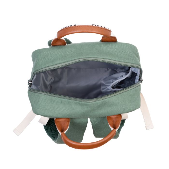 MINI CLUB SAC A DOS ENFANT - SIGNATURE - CANVAS - VERT (CHILDHOME) – Image 2
