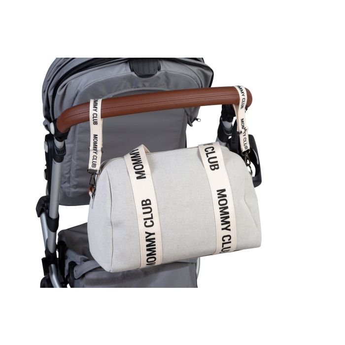 MOMMY CLUB SAC À LANGER - SIGNATURE - CANVAS - OFF WHITE (CHILDHOME) – Image 2