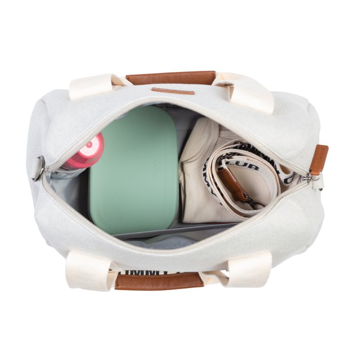 MOMMY CLUB SAC À LANGER - SIGNATURE - CANVAS - OFF WHITE (CHILDHOME) – Image 3