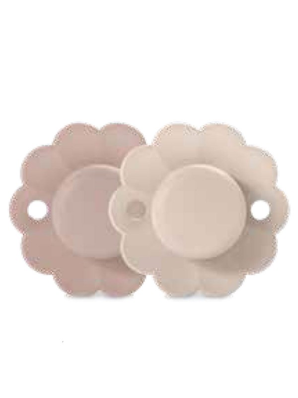 Duo de tututes Fleur  O/6mois Mauve / Chalk  (Suavinex)