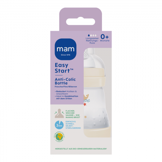 Biberon easy start anti-colique 160ml (MAM)