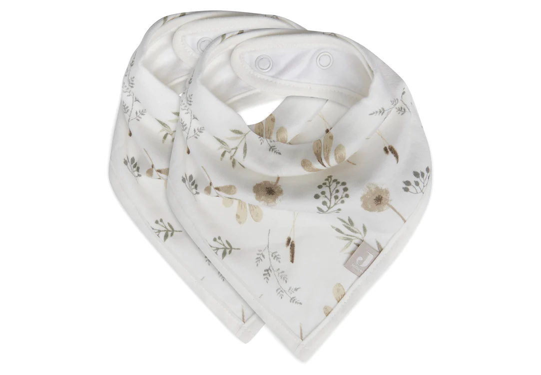 Bavoir Bandana Wild Flowers (2pack) (Jollein)