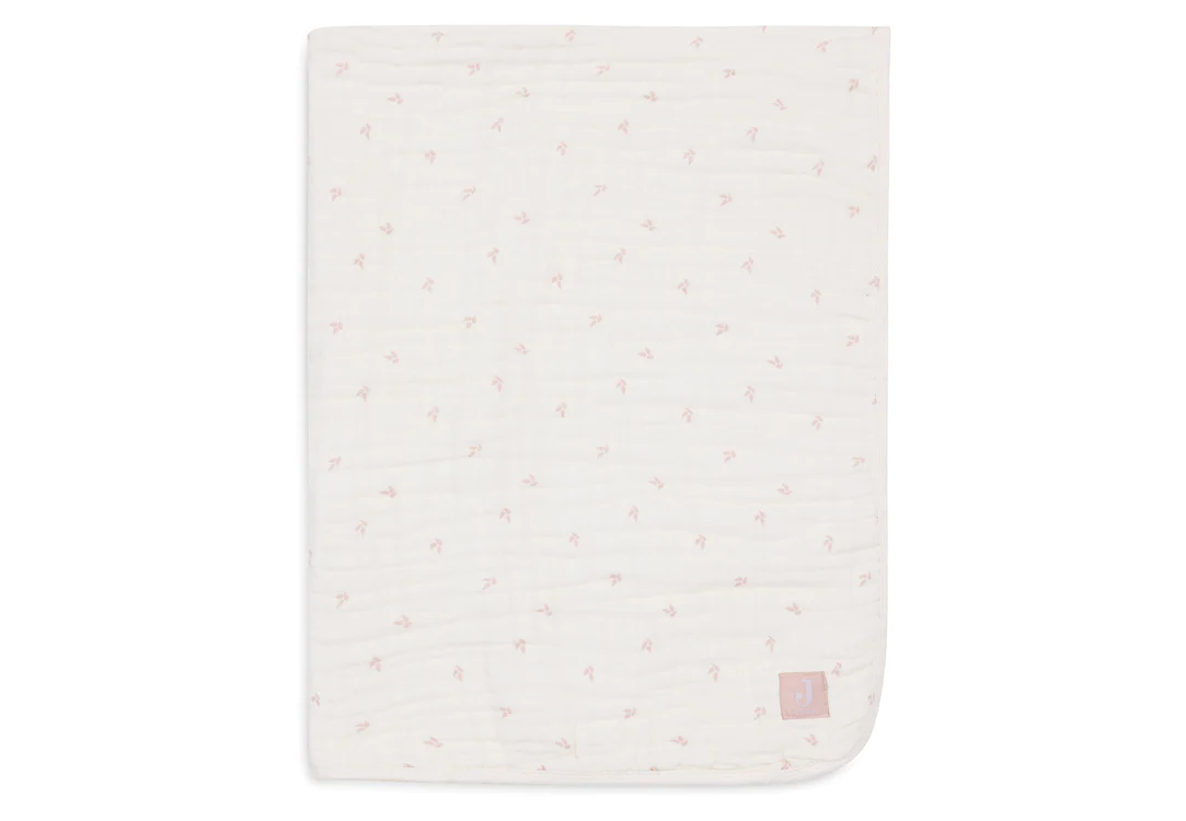 Couverture Berceau 75x100cm Harvest - Wild Rose (Jollein)