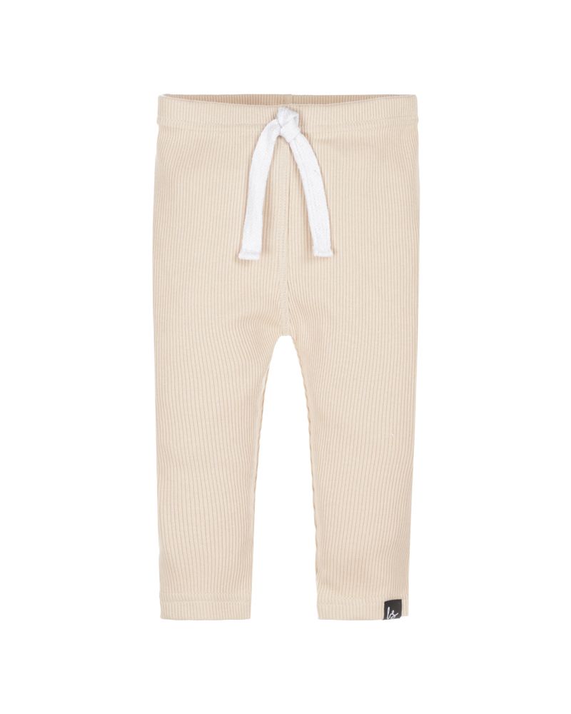 Pantalon rib jersey Beige (Babystyling)
