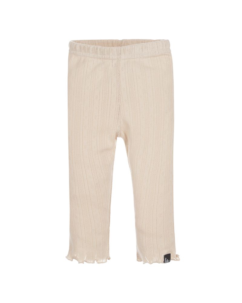 Pantalon pointelle beige (Babystyling)