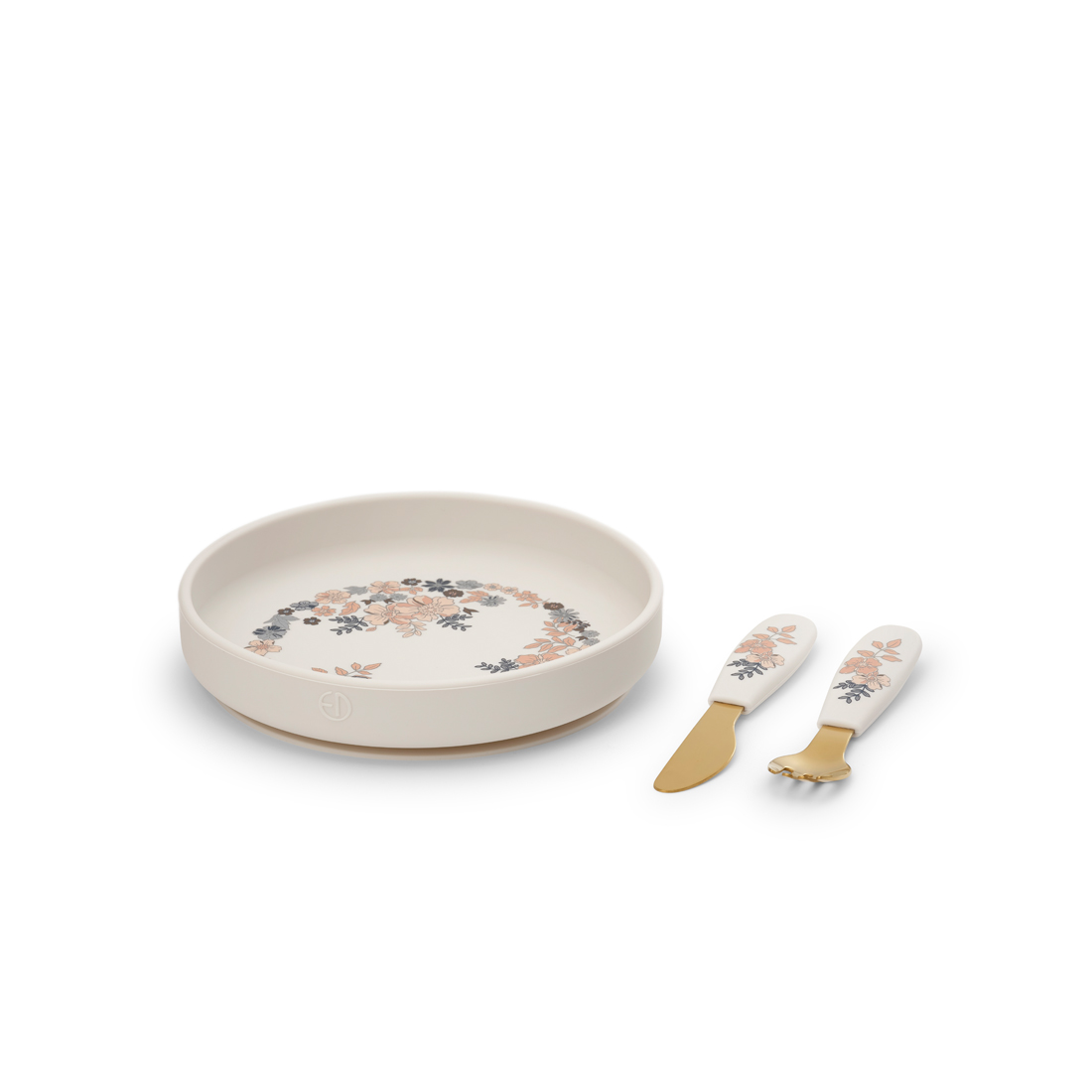 Ensemble d’assiettes en silicone - Blue Garden (Elodie Details)