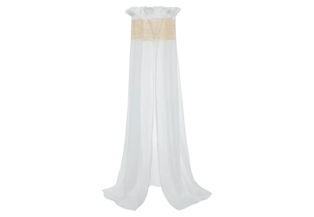 Ciel Vintage 155cm Boho Lace - Ivory (Jollein)
