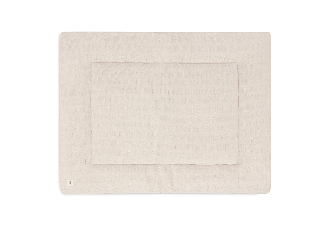 Tapis de parc 75x95cm Grain knit Oatmeal (Jollein)
