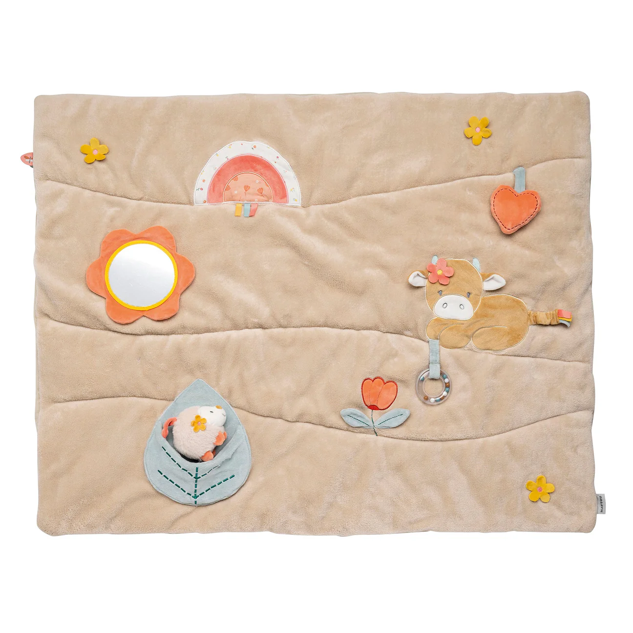 Tapis de Jeu Rectangulaire Mila, Lana et Zoe (Nattou)