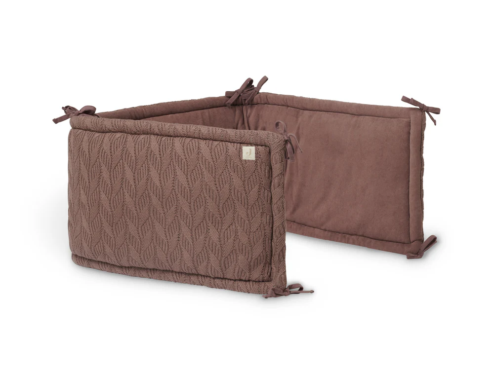 Tour de lit/Tour de parc 35x180cm Spring Knit Chestnut (Jollein)
