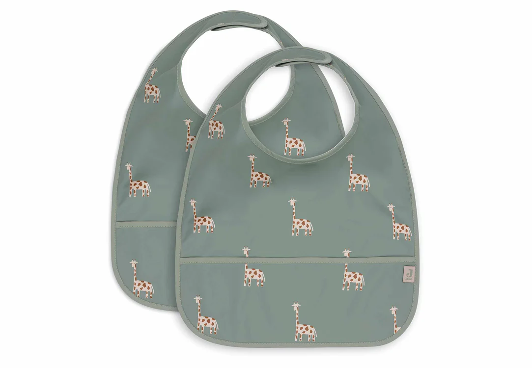 Bavoir imperméable - Jungle Jambo - 2 Unités (Jollein)