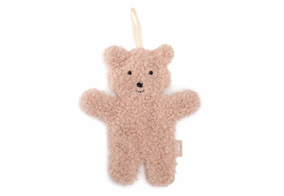Attache Sucette Teddy Bear - Wild Rose (Jollein)