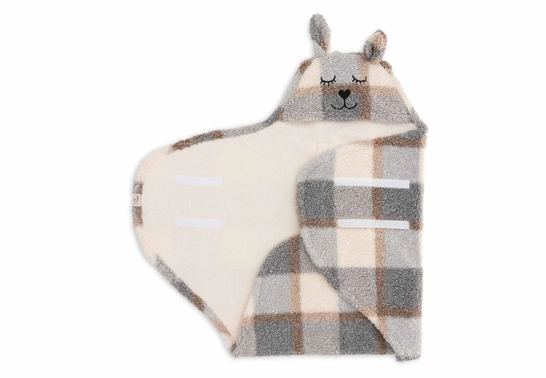 Couverture Portefeuille Bunny Check - Boucle (Jollein)