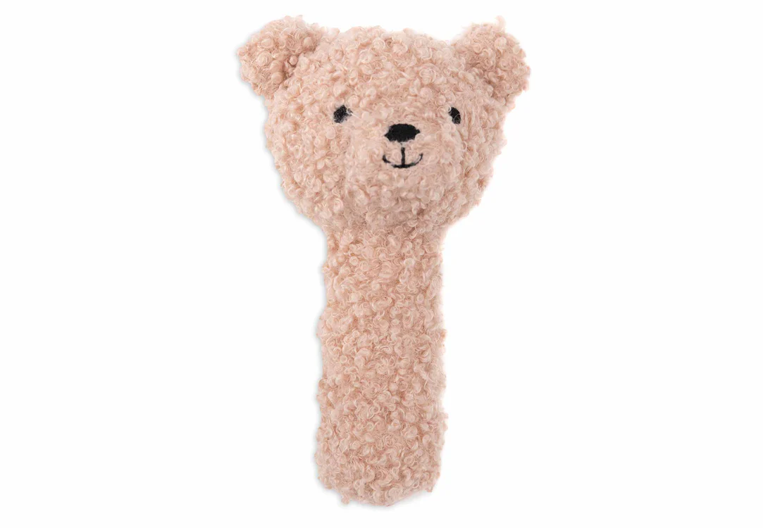 Hochet Teddy Bear - Wild Rose (Jollein)