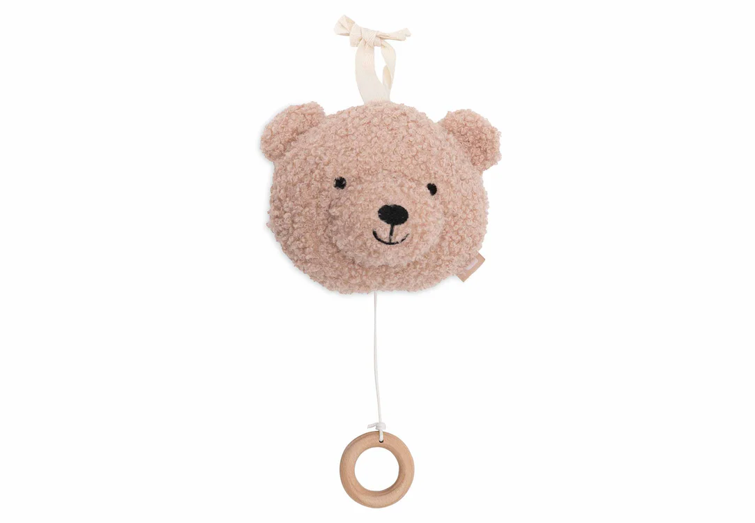 Peluche musicale Teddy Bear - Wild Rose (Jollein)