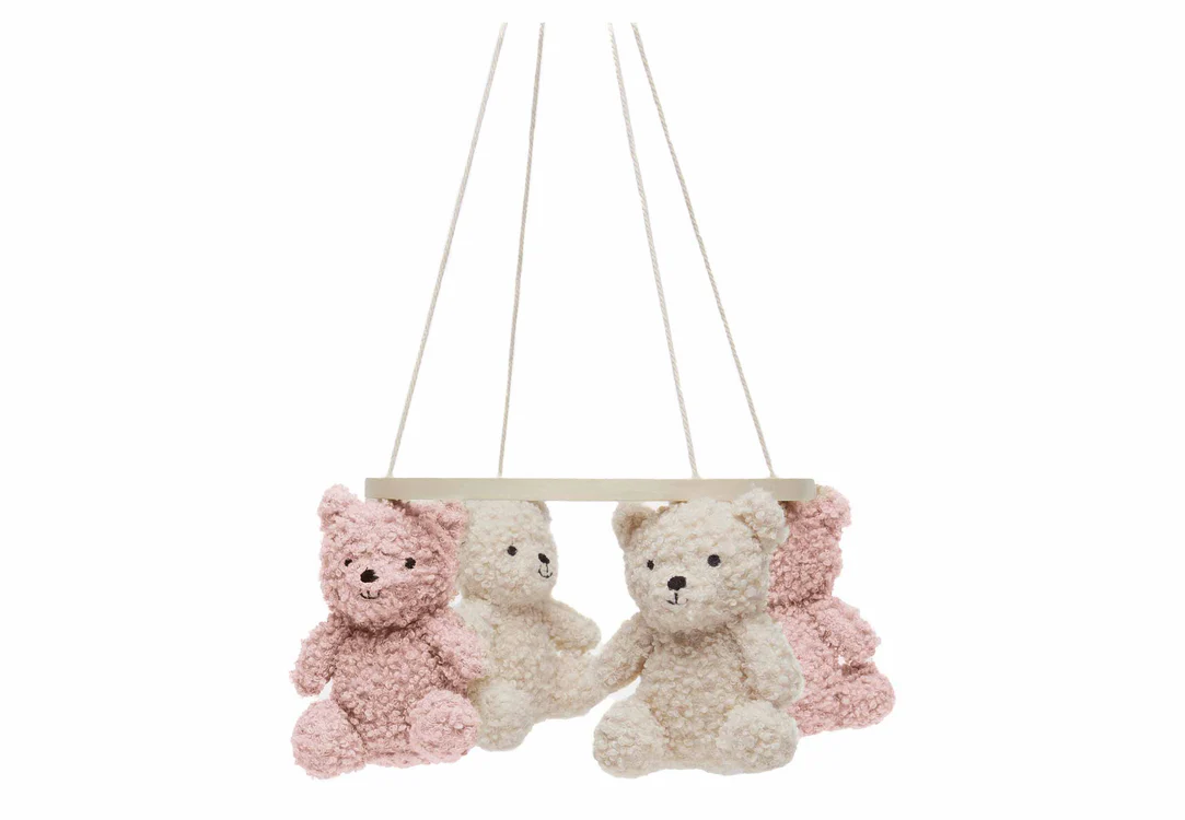 Mobile Bébé Teddy Bear - Wild Rose/Naturel (Jollein)