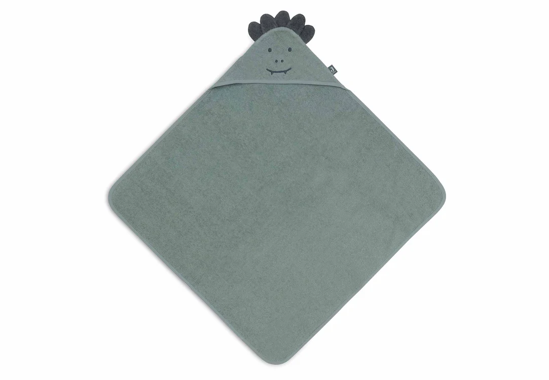 Cape de bain Éponge 75x75cm - Jungle Jambo - Croco (Jollein)