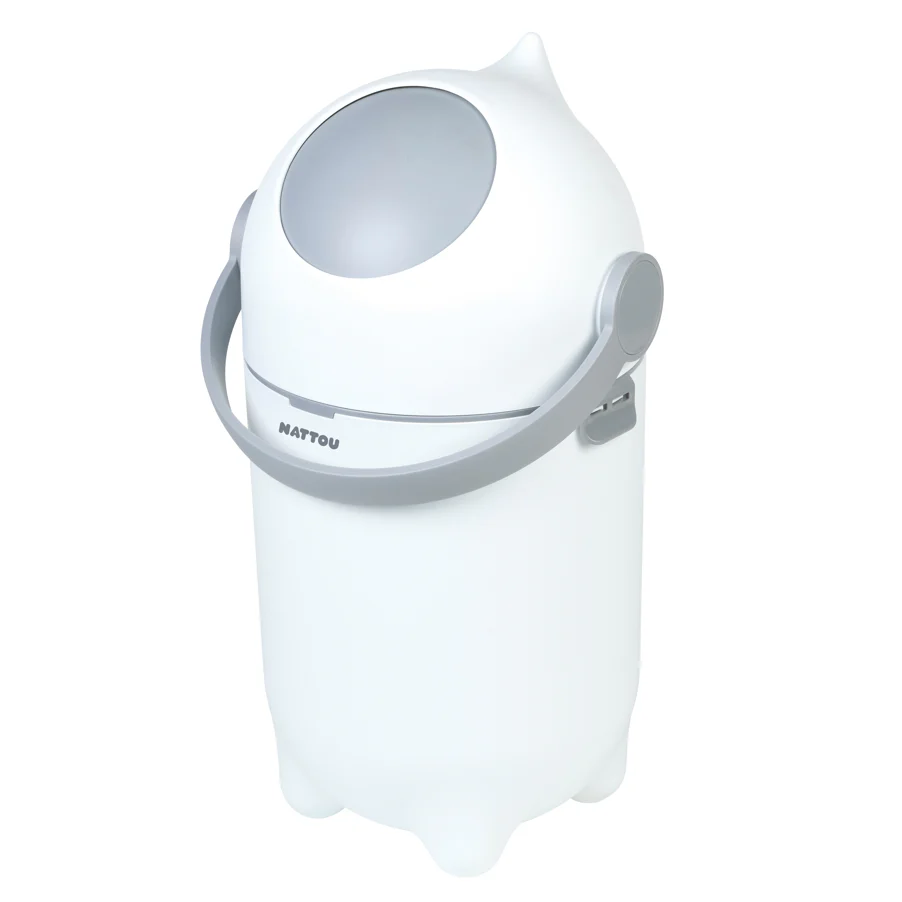 Poubelle DROPY Blanc (Nattou)