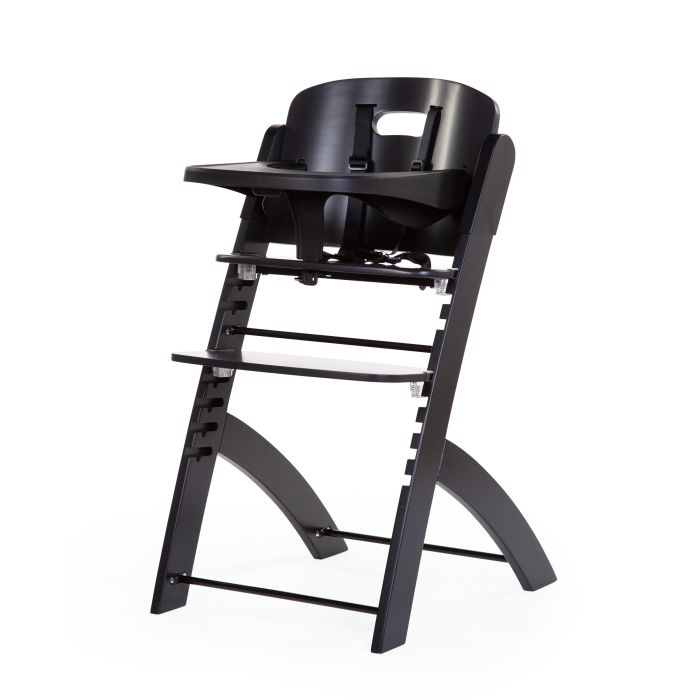 EVOSIT CHAISE EVOLUTIVE + TABLETTE - NOIR (Childhome)