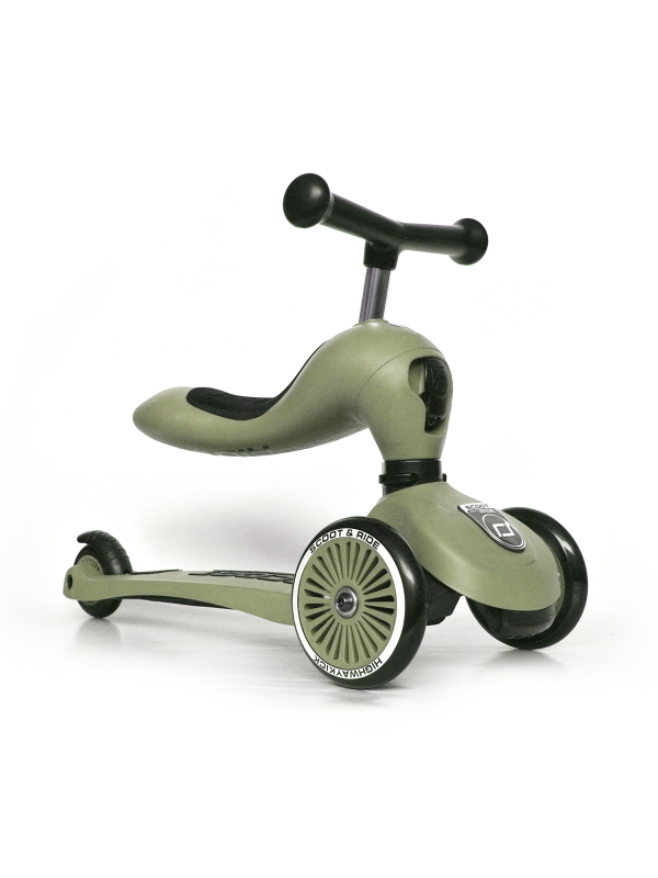 Trottinette 2-en-1 Highwaykick Olive (Scoot and Ride)