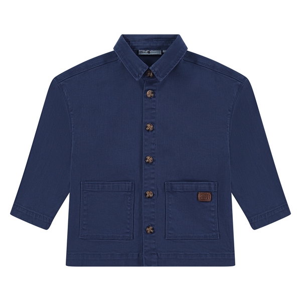 Surchemise Garçon Bleu Denim AW24 (Stains Stories)