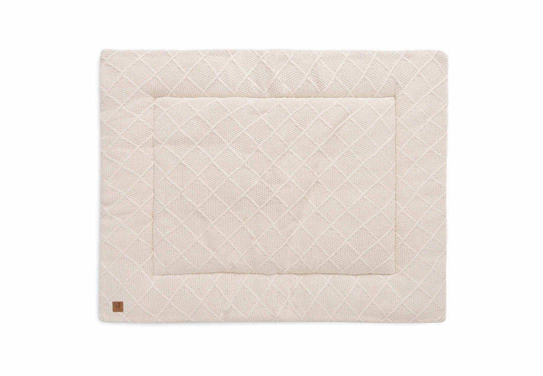 Tapis de parc 75x95cm Check Knit - Oatmeal (Jollein)