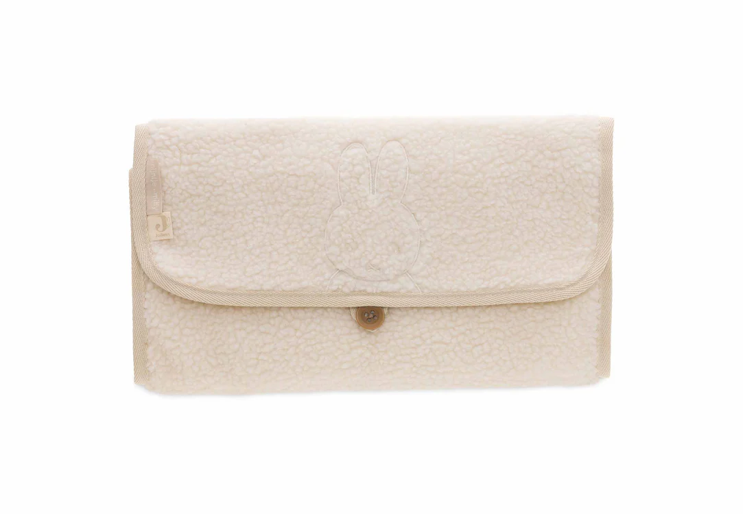 Tapis à langer nomade Teddy Miffy - Oatmeal  (Jollein)