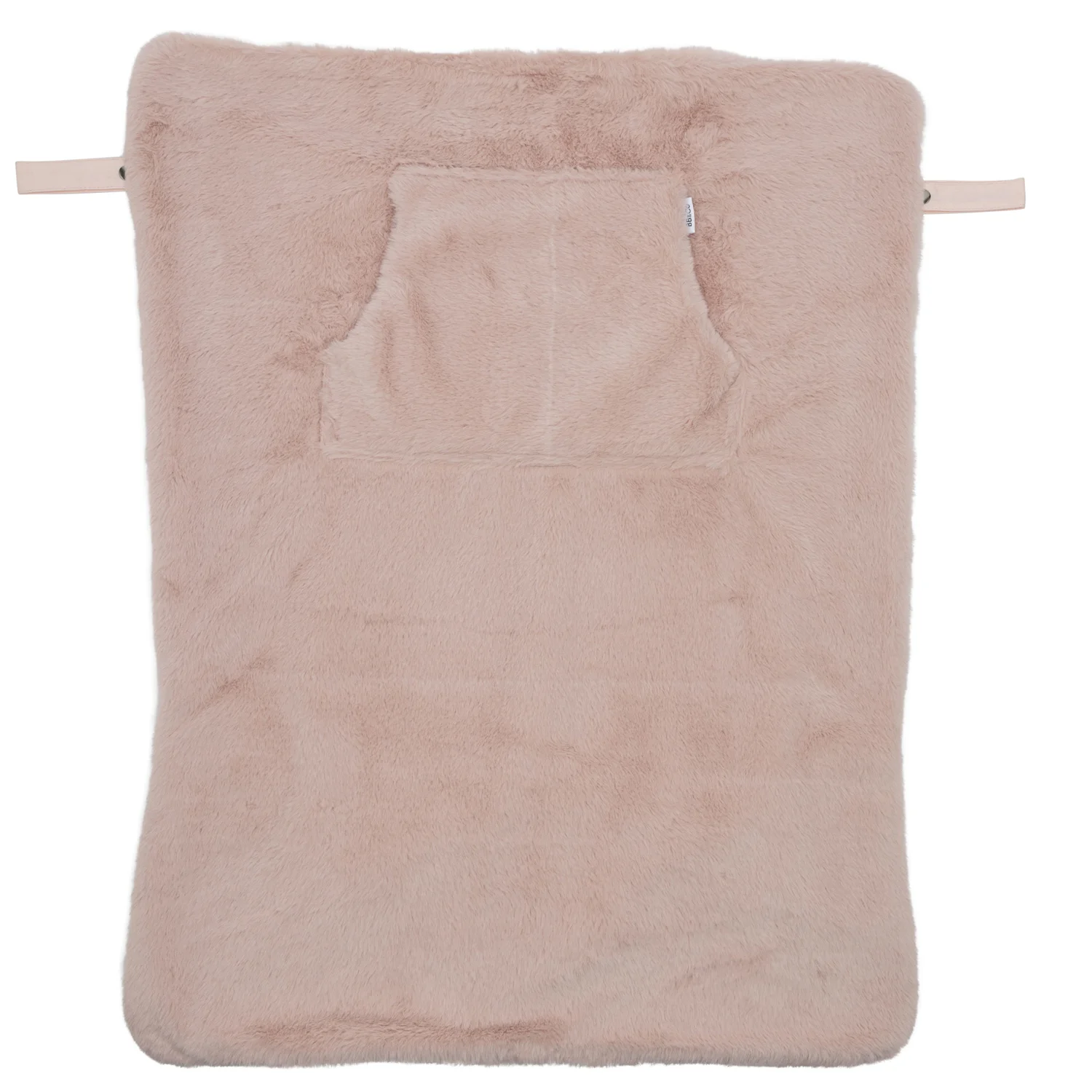 Couverture nomade fausse fourrure angora – pétale (BB and Co)