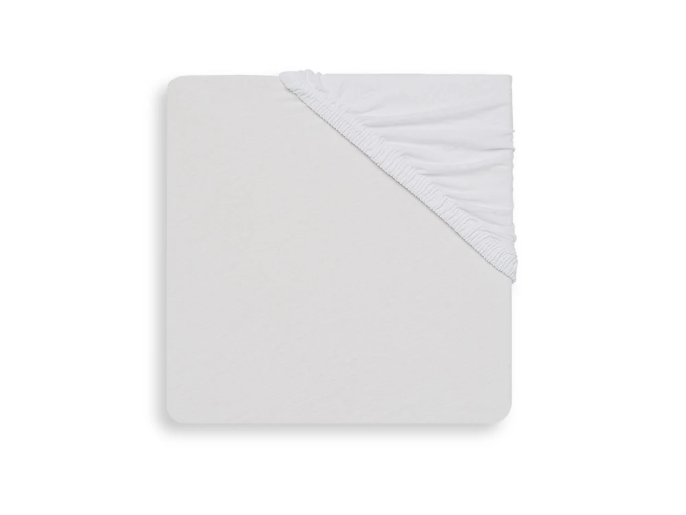 Drap-housse Jersey 70x140cm - Blanc  (Jollein)